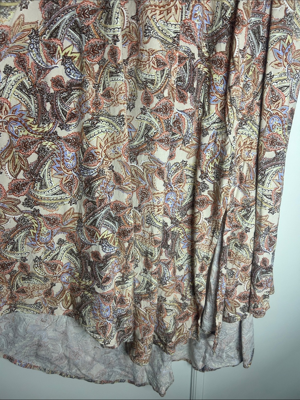 Boho Paisley High Low Maxi Dress - Picture 5 of 8